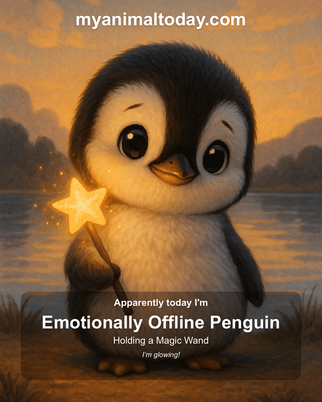Emotionally Offline Penguin