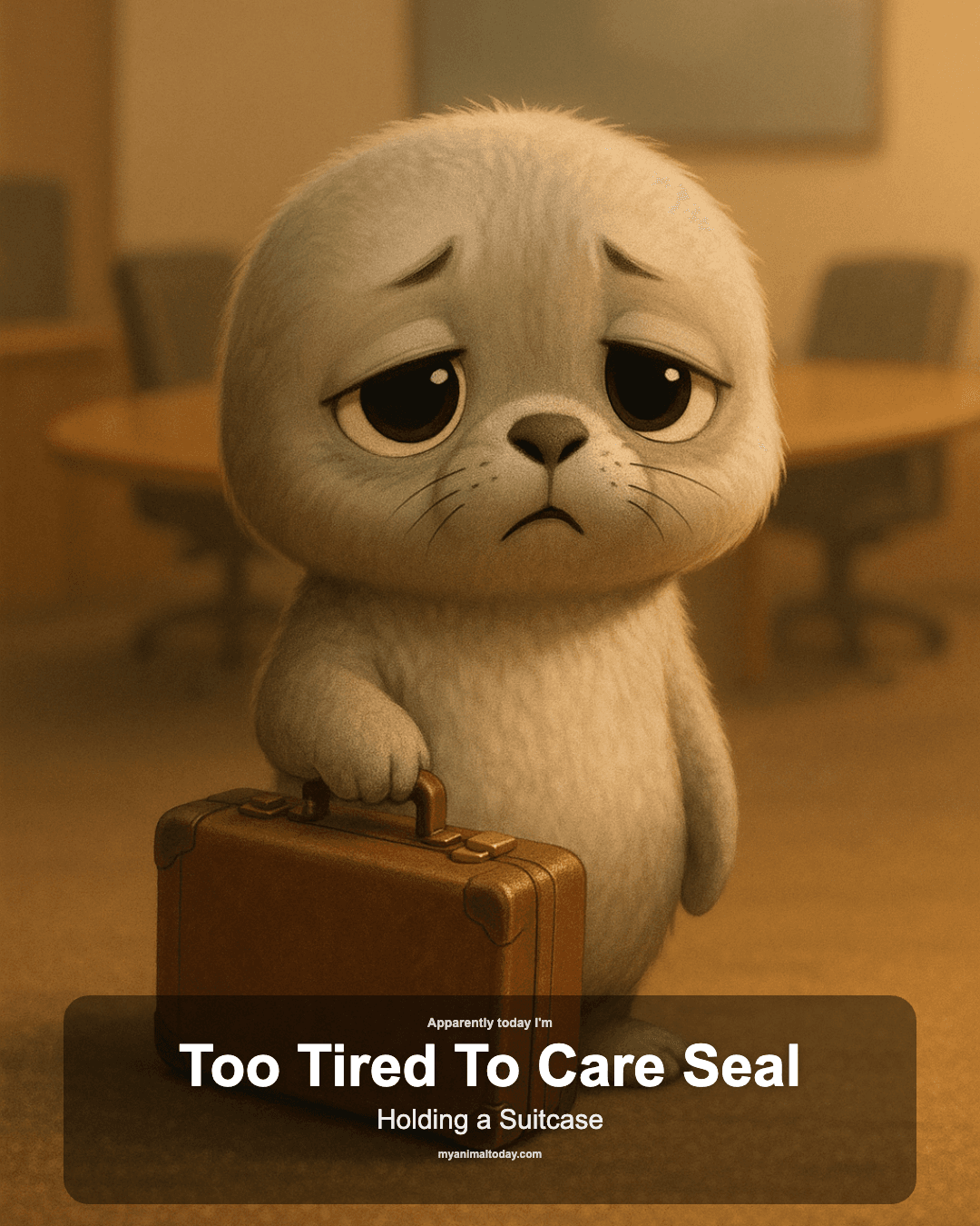 Too Tired to Care Seal
